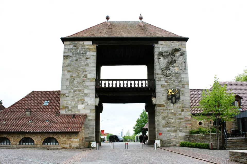 Das Deutsche Weintor an der Südlichen Weinstraße